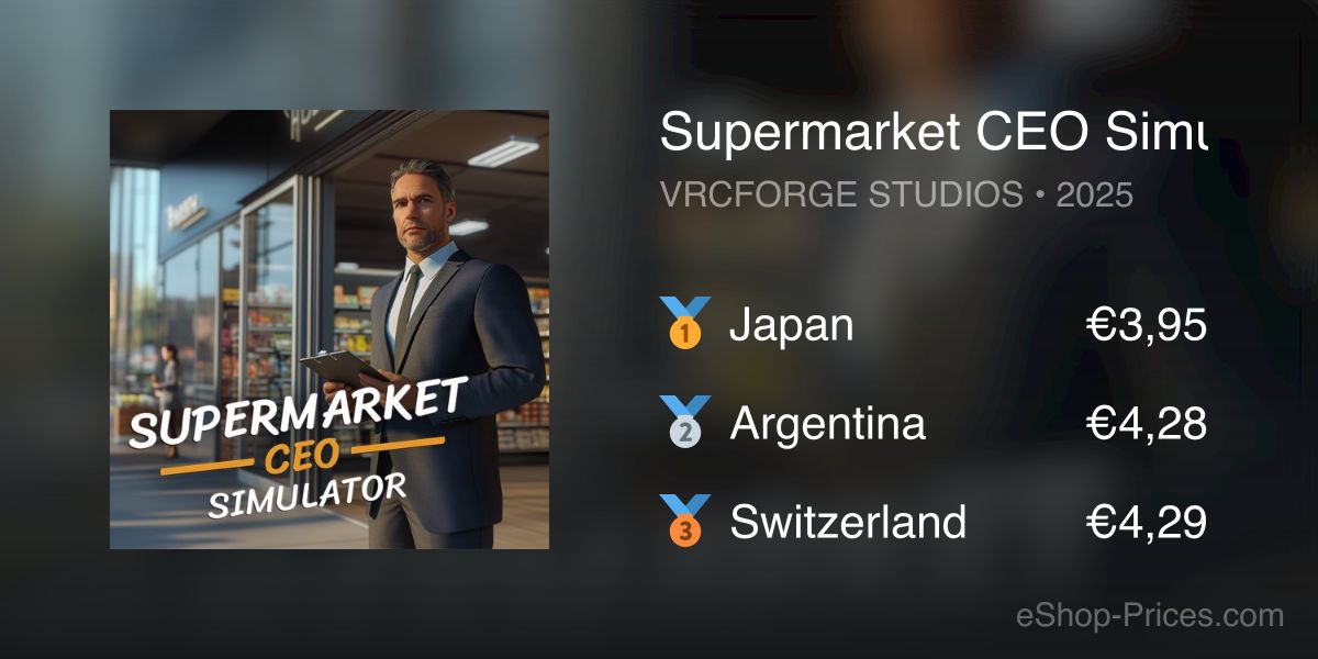 Supermarket CEO Simulator | Cheapest eShop Price