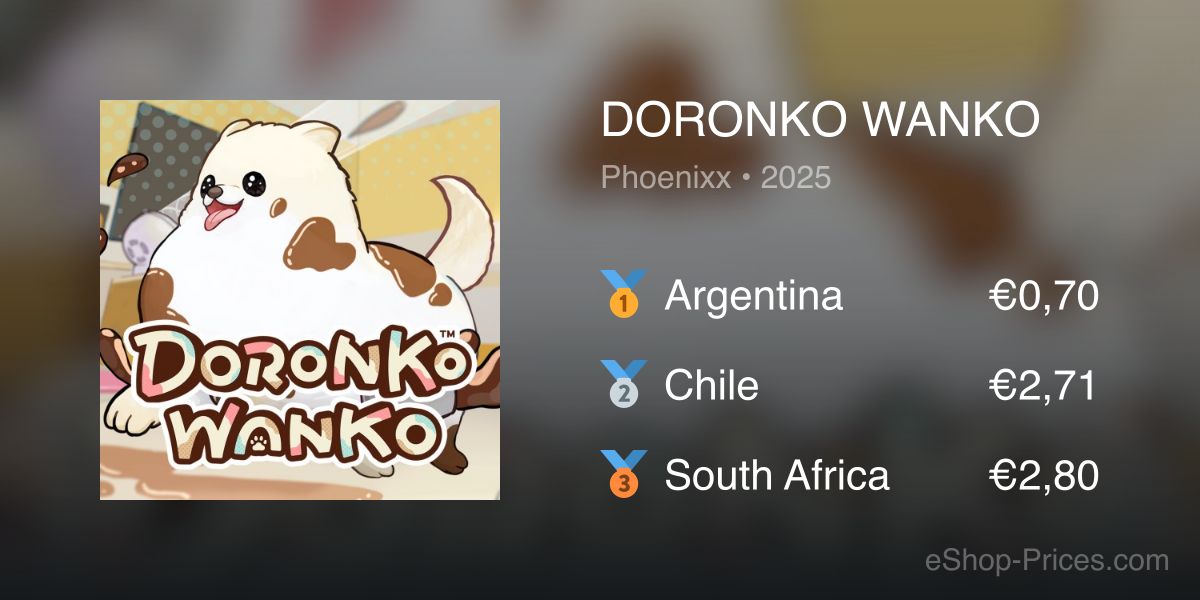 Wanko Rda DORONKO WANKO | Cheapest eShop Price