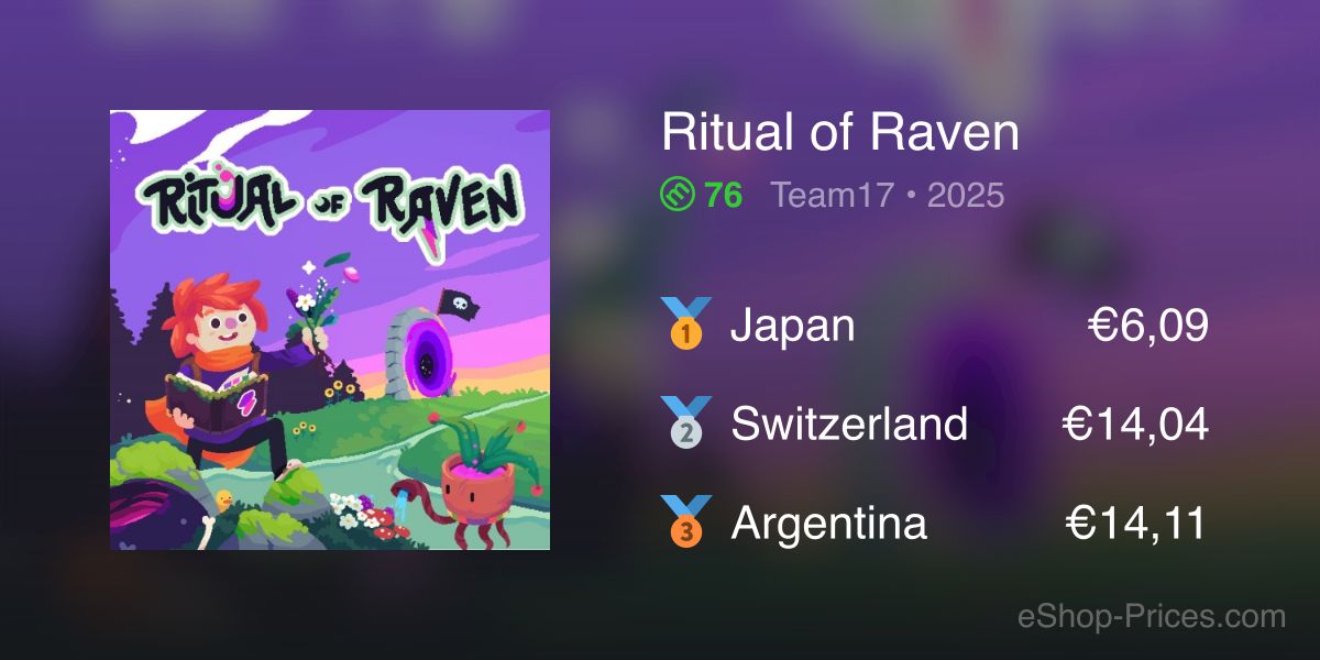 Ritual of Raven | Cheapest eShop Price