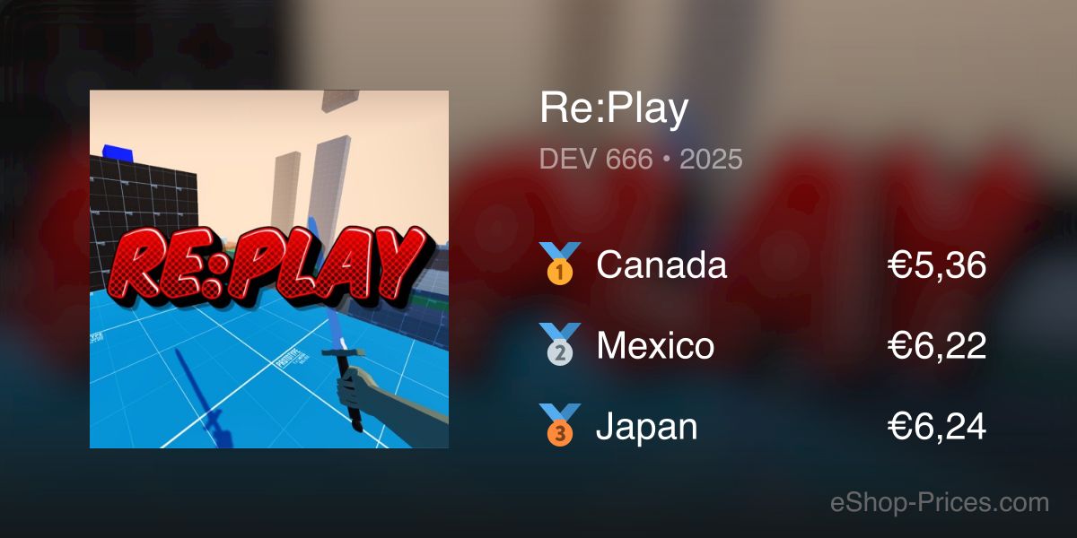 Re:Play | Cheapest eShop Price