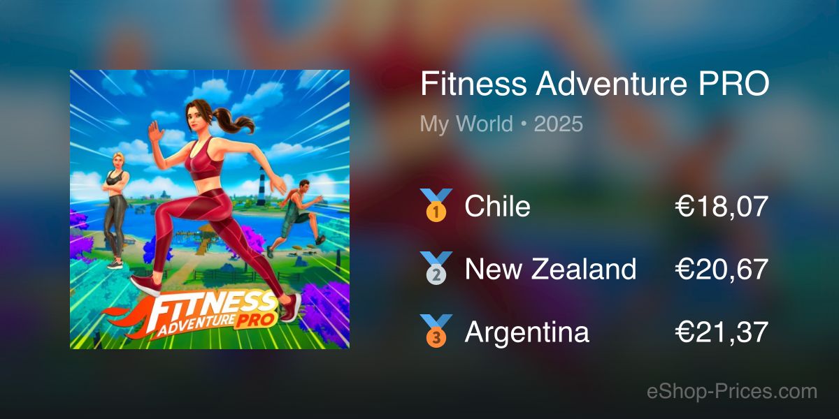 Fitness Adventure PRO | Cheapest eShop Price