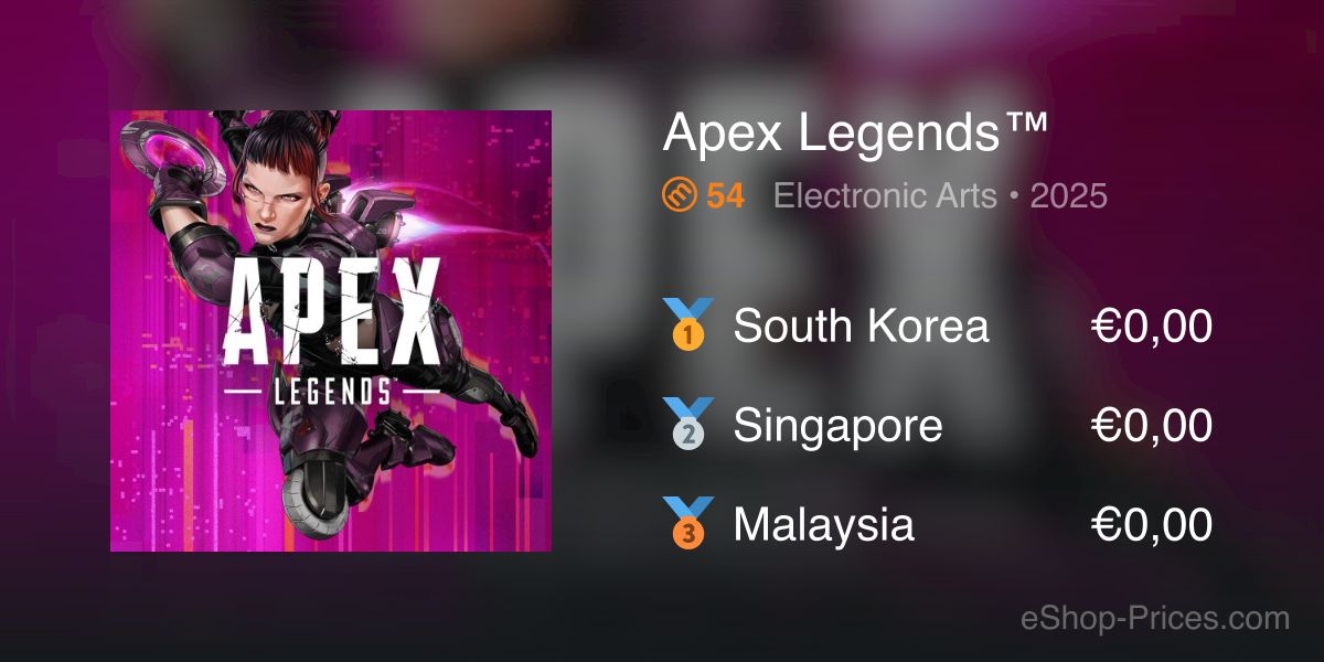 Apex Legends™ | Cheapest eShop Price – United States Dollar