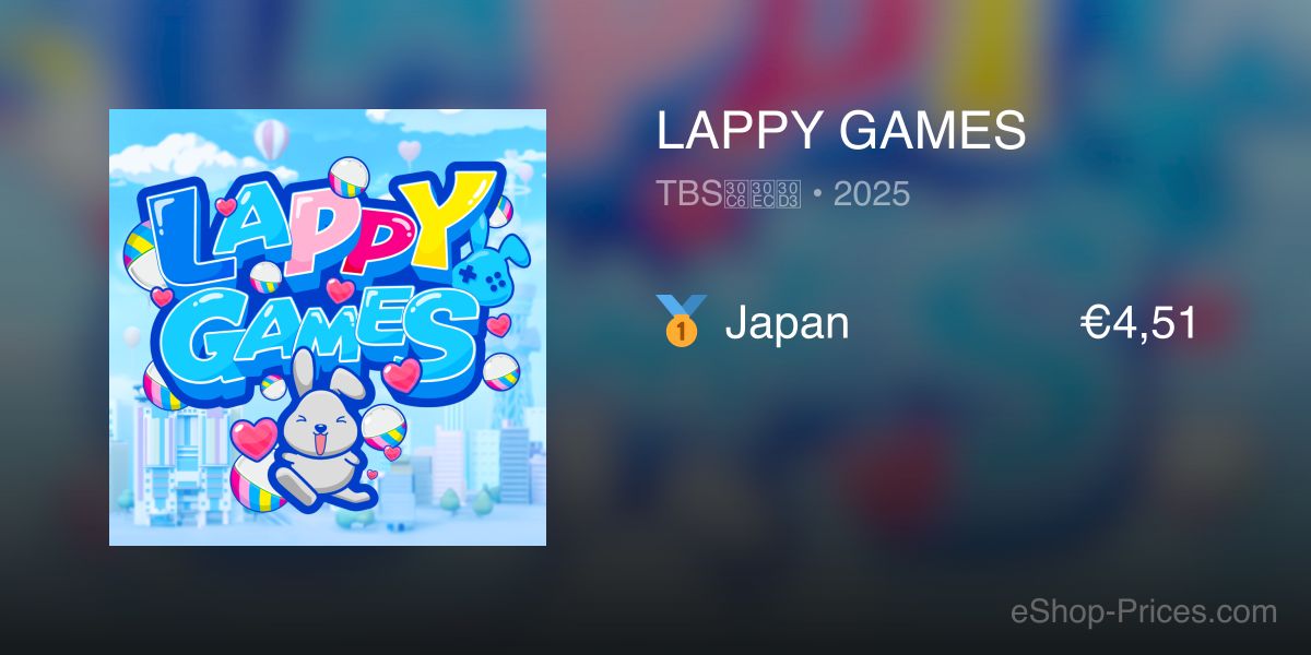 Lapoo Games LAPPY GAMES | Cheapest eShop Price