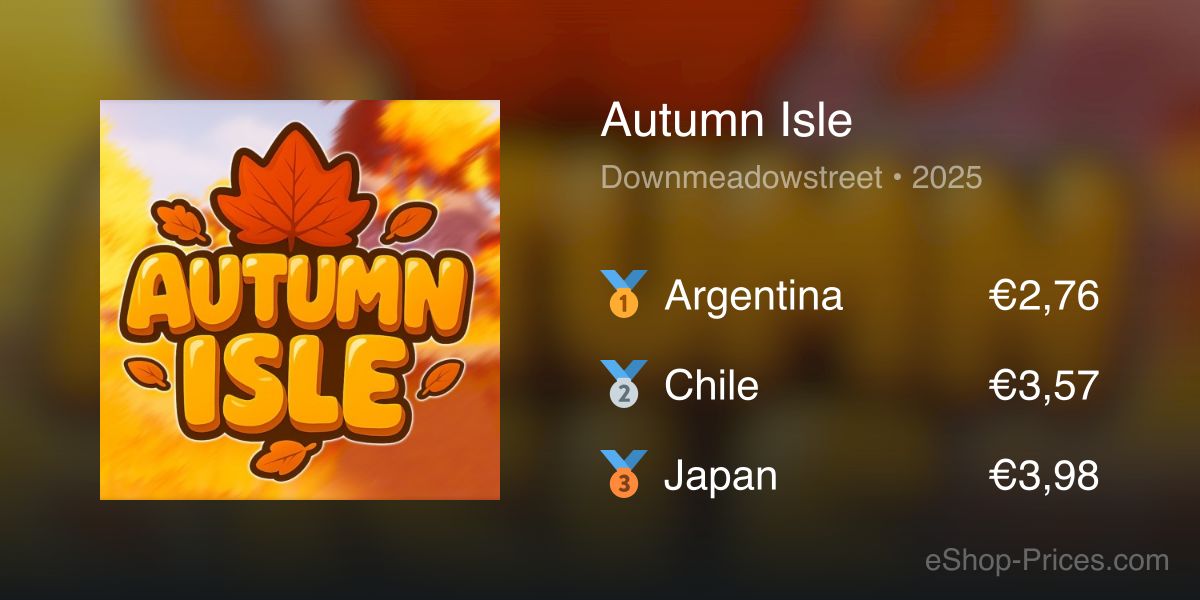 Autumn Isle | Cheapest eShop Price