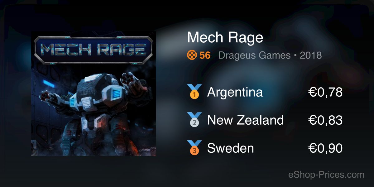 Mech Rage | Cheapest eShop Price