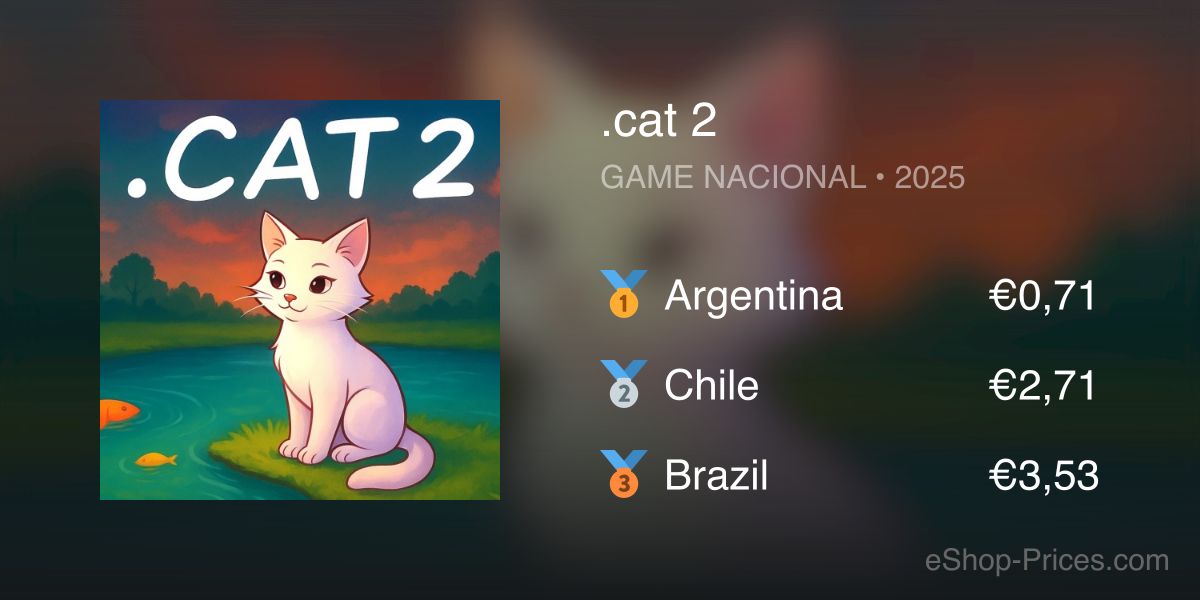 .cat 2 | Cheapest eShop Price