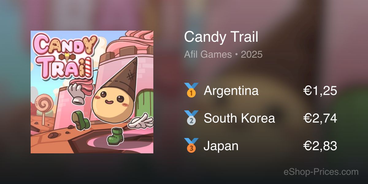 Candy Trail | Cheapest eShop Price