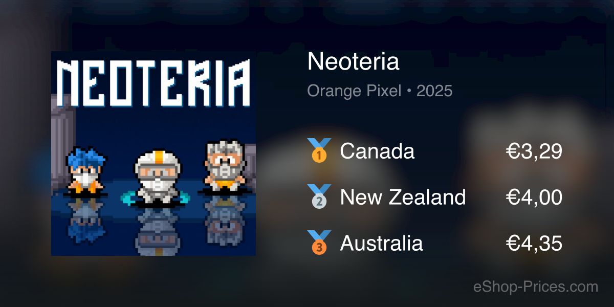 Neoteria | Cheapest eShop Price