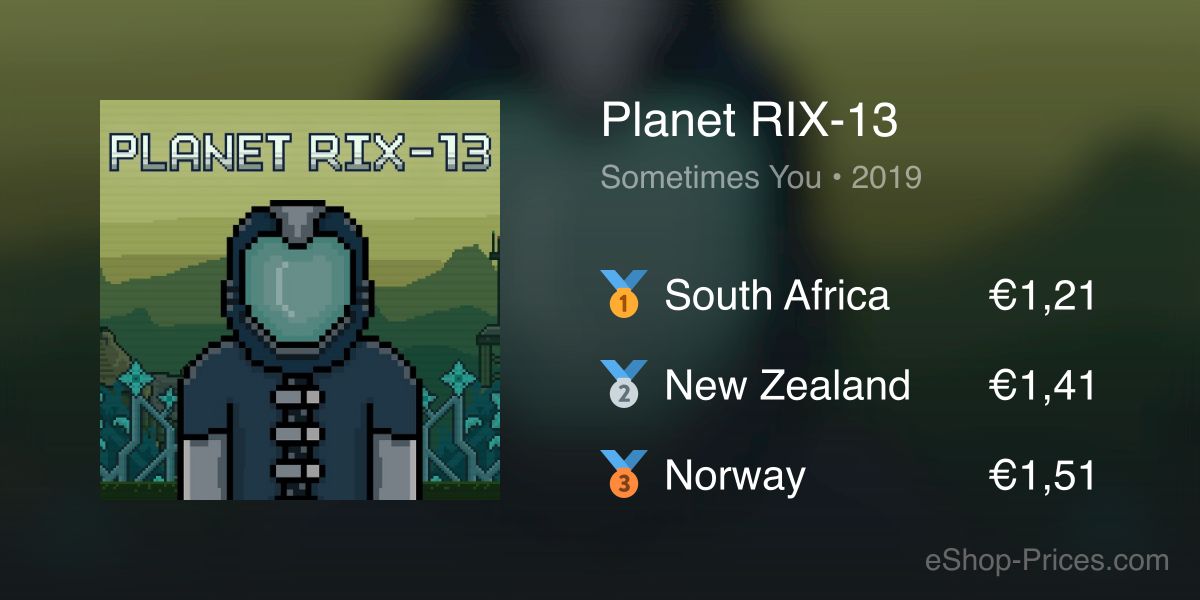 Planet RIX-13 | Cheapest eShop Price