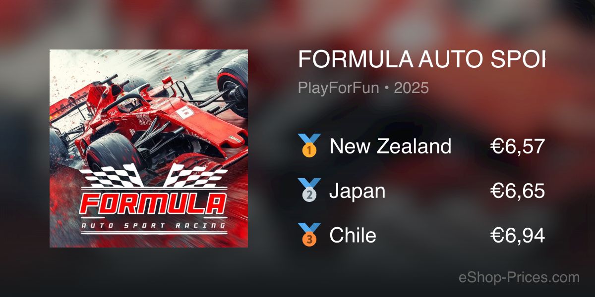 Best Cheapest Car Racing FORMULA AUTO SPORT RACING | Cheapest eShop Price