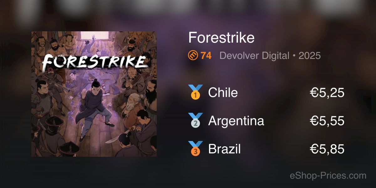 Forestrike | Cheapest eShop Price