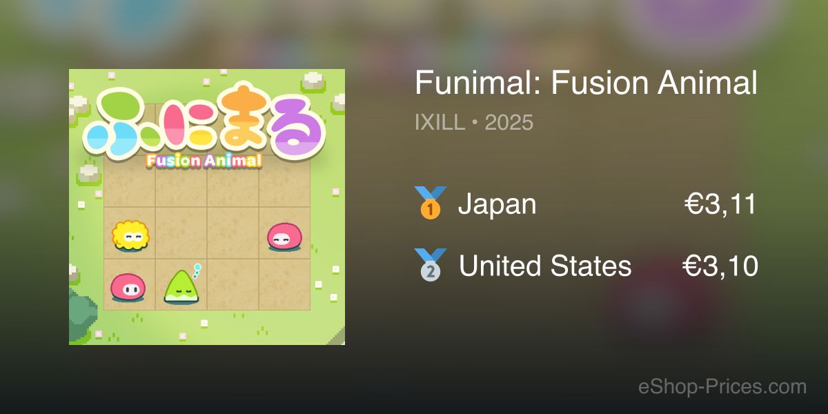 Funimal: Fusion Animal | Cheapest eShop Price