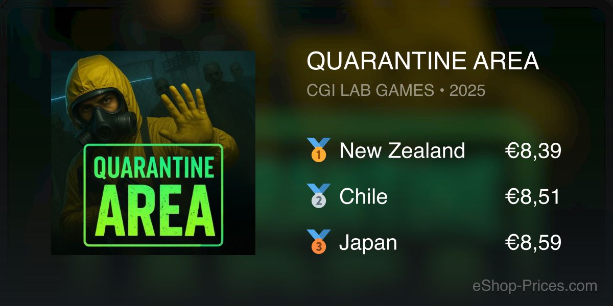 QUARANTINE AREA | Cheapest eShop Price