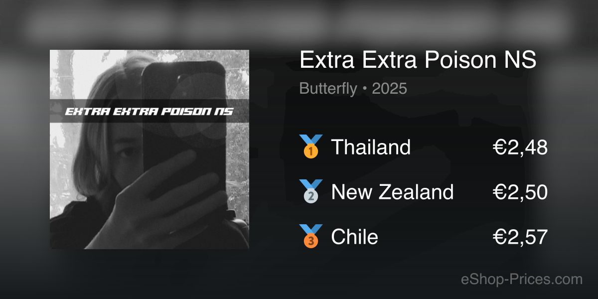 Extra Extra Poison NS | Cheapest eShop Price