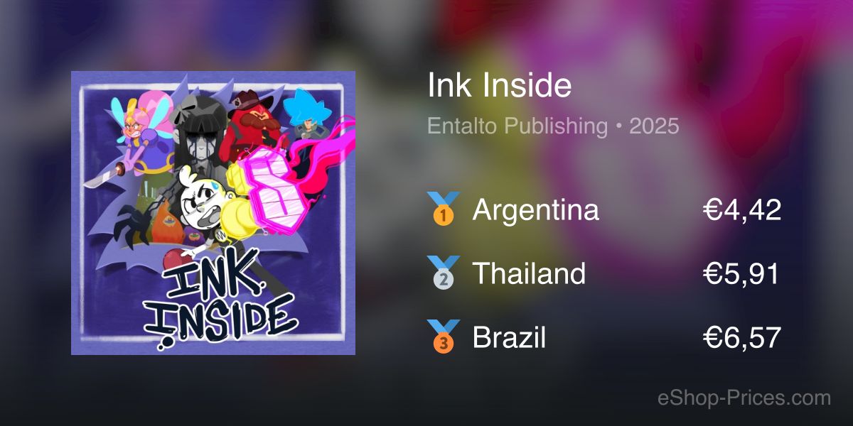 Ink Inside | Cheapest eShop Price