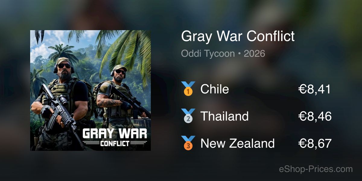 Gray War Conflict | Cheapest eShop Price