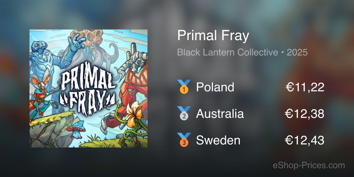 Primal Fray | Cheapest eShop Price