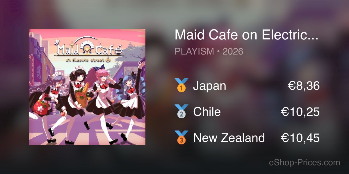 Maid Cafe on Electric Street | Cheapest eShop Price