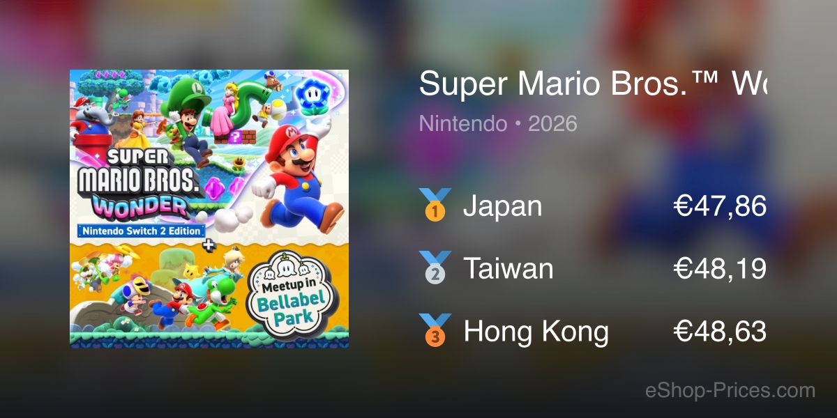 Super Mario Bros.™ Wonder – Nintendo Switch™ 2 Edition + Meetup in ...