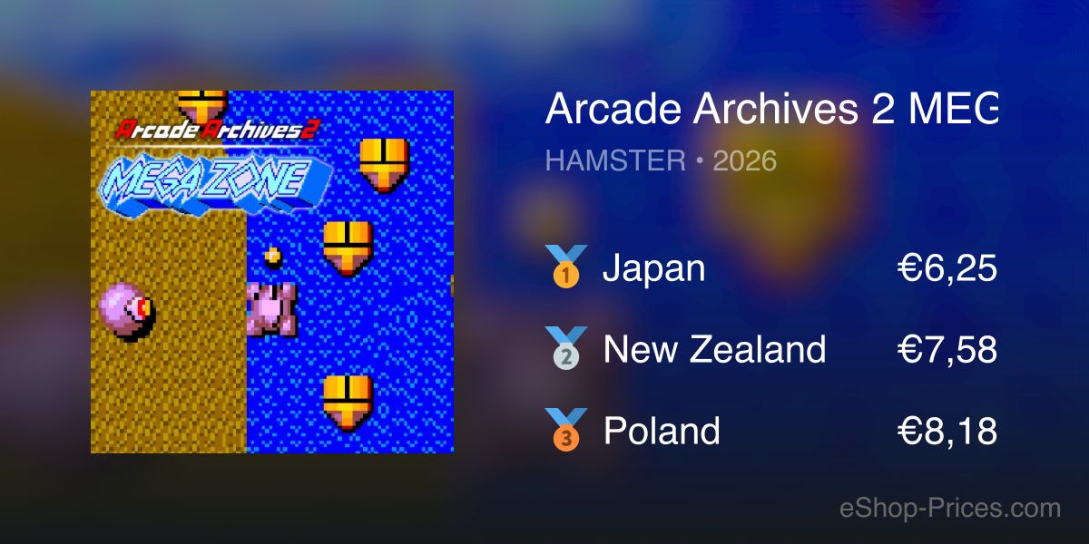 Arcade Archives 2 MEGA ZONE | Cheapest eShop Price