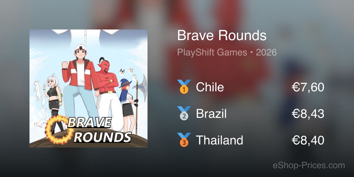 Brave Rounds | Cheapest eShop Price