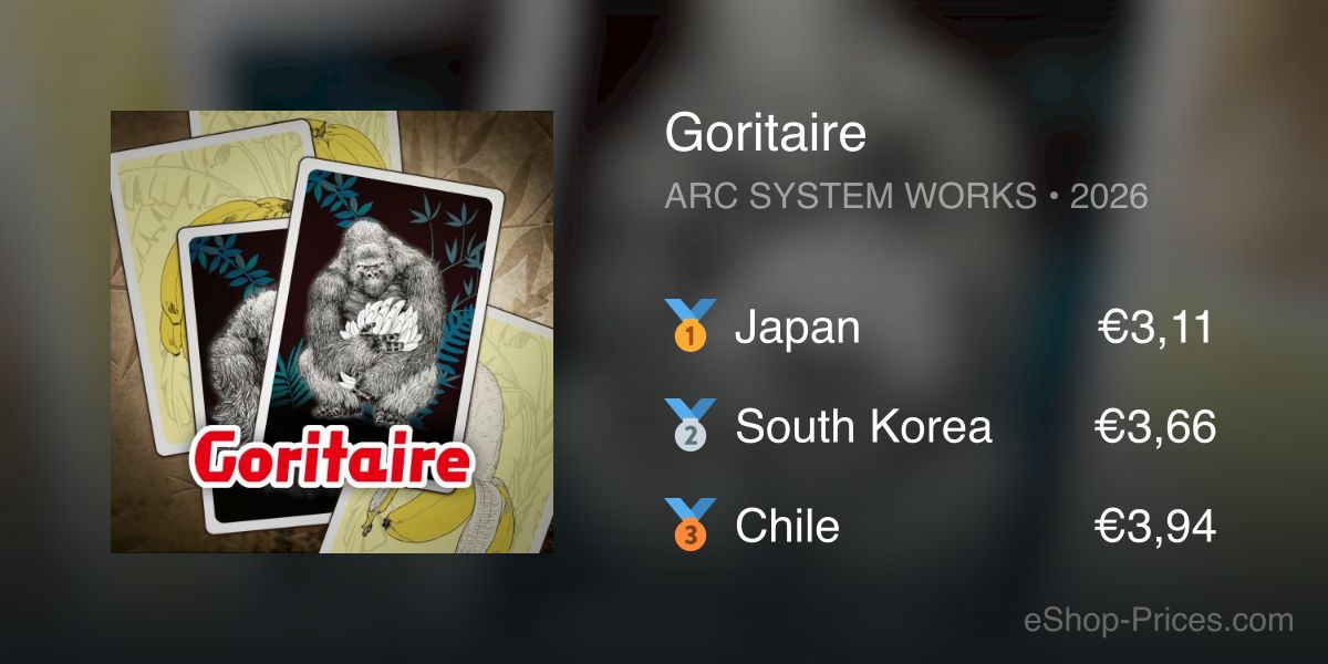 Goritaire | Cheapest eShop Price
