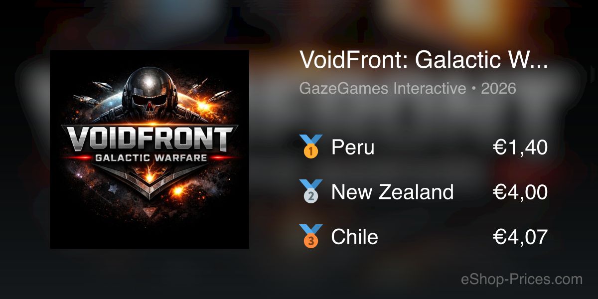 VoidFront: Galactic Warfare | Cheapest eShop Price