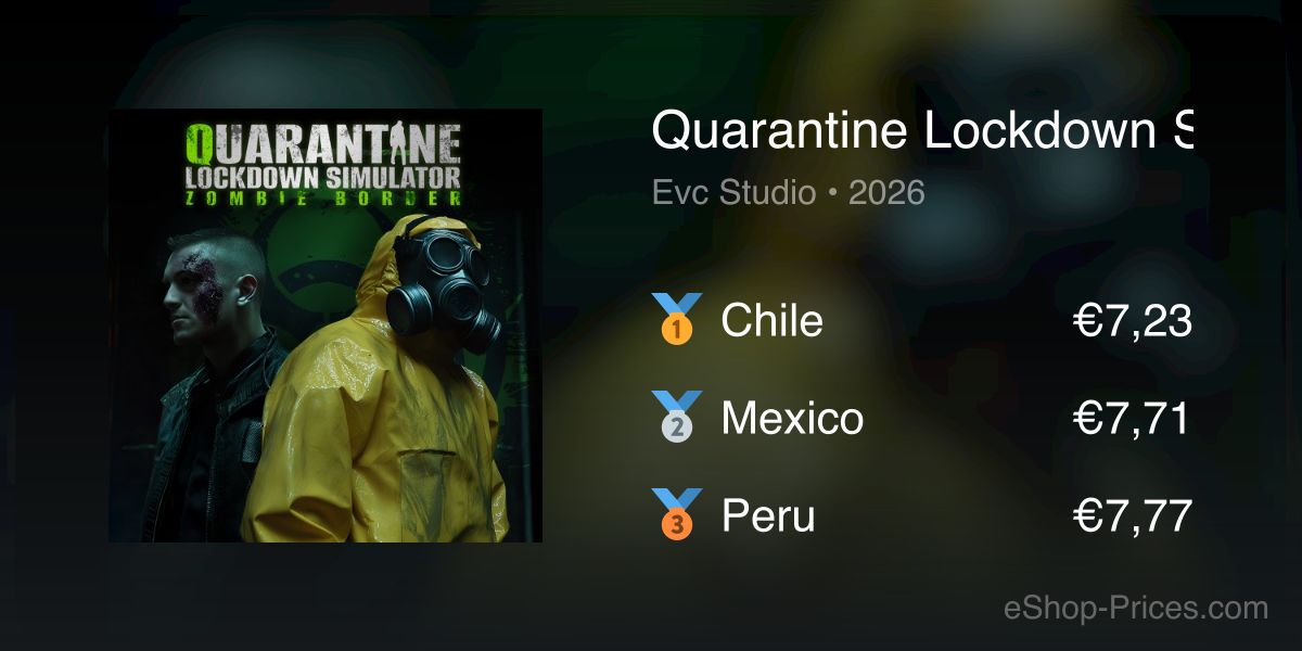 Quarantine Lockdown Simulator: Zombie Border | Cheapest eShop Price