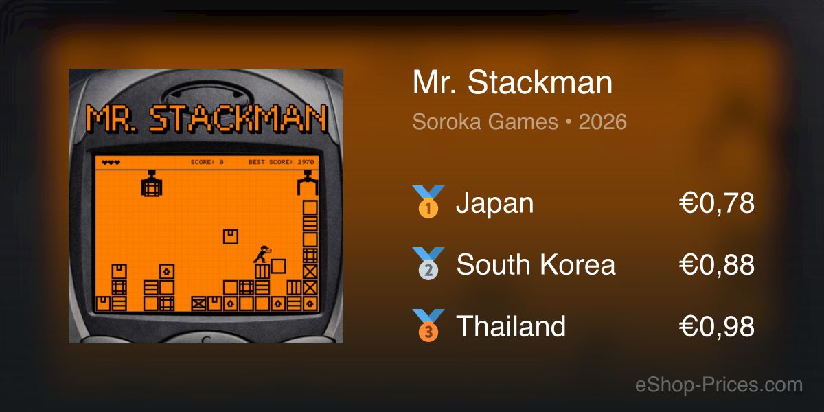 Stackman Callier Facebook Mr. Stackman | Cheapest eShop Price