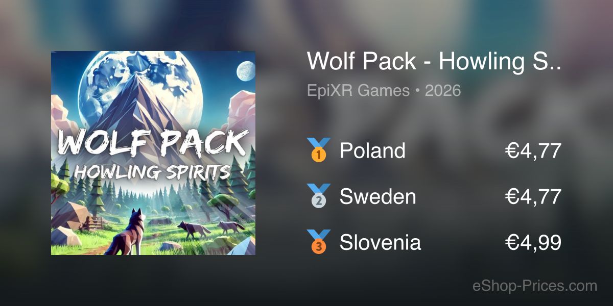 Wolf Pack - Howling Spirits | Cheapest eShop Price
