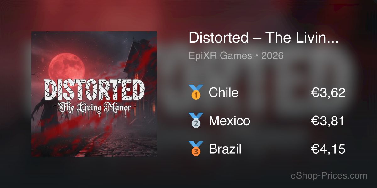 Distorted – The Living Manor | Cheapest eShop Price