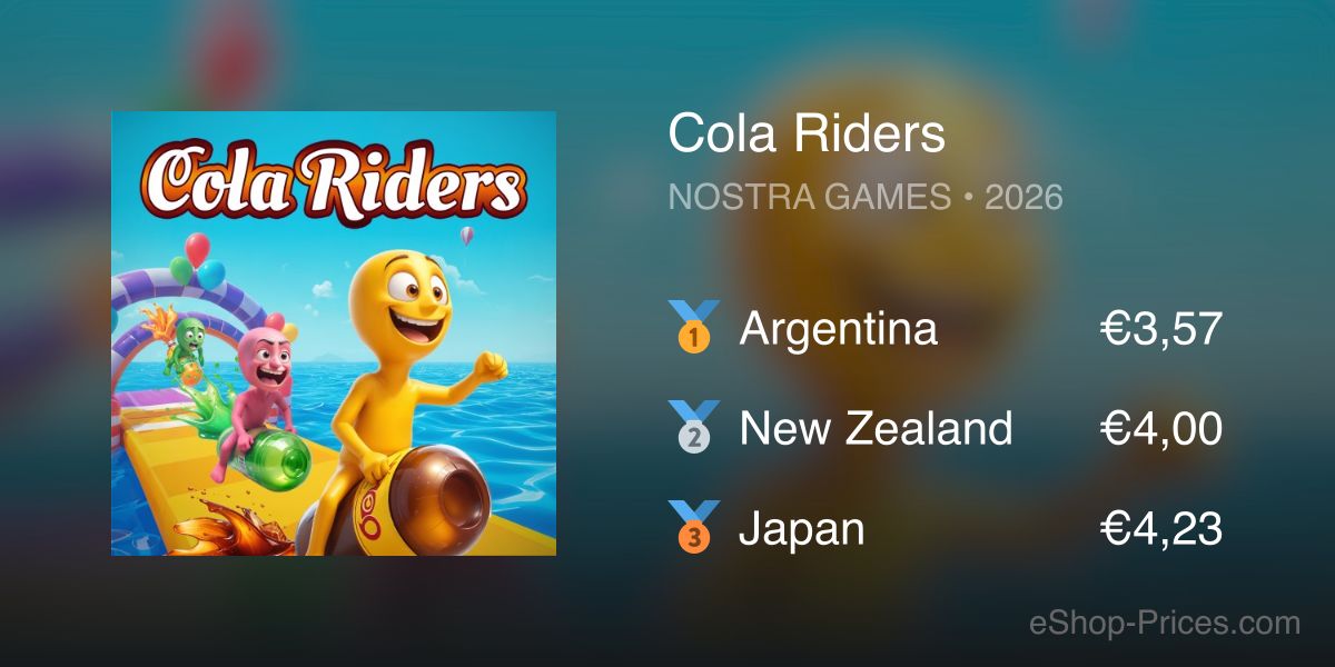 Coke Rider Cola Riders | Cheapest eShop Price