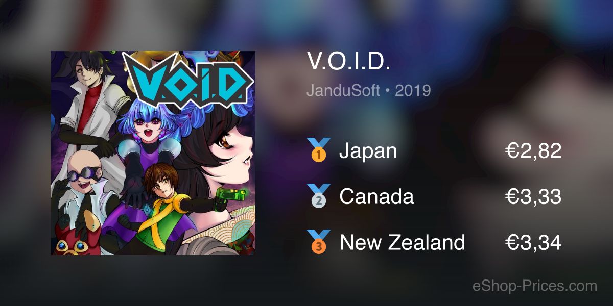 V.O.I.D. | Cheapest eShop Price