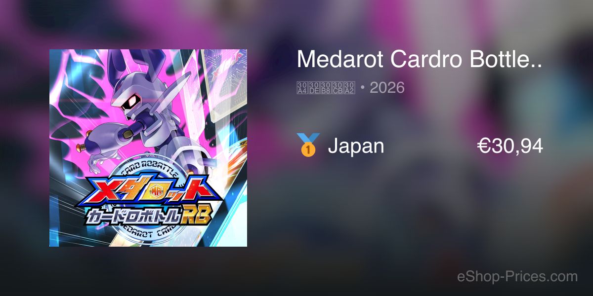 Medarot Cardro Bottle RB Stag Beetle Ver. | Cheapest eShop Price