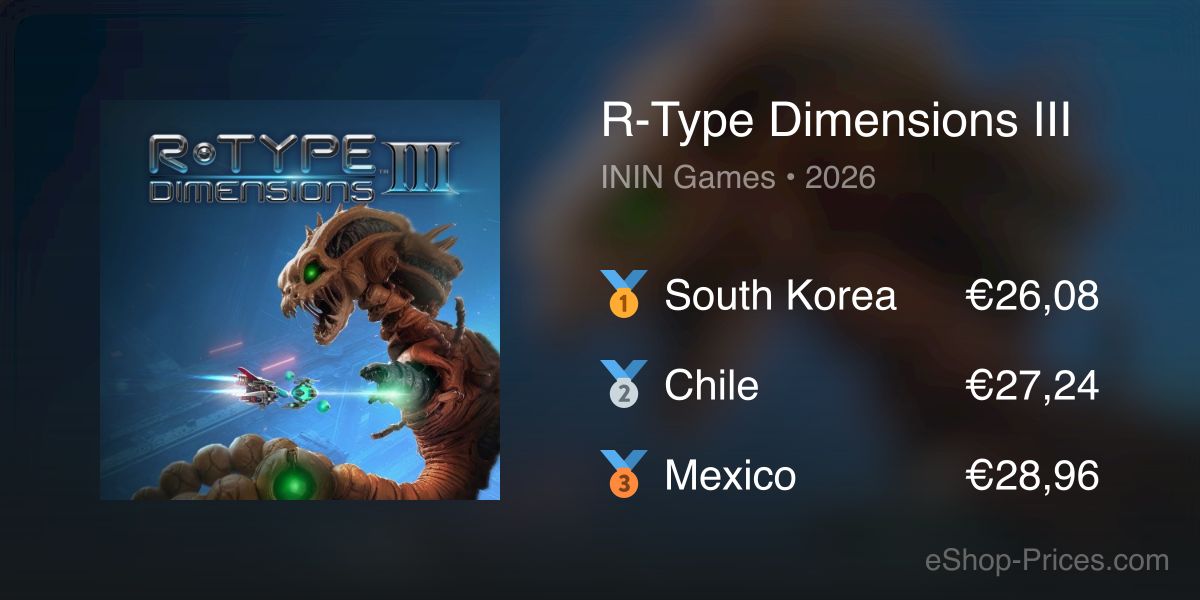 R-Type Dimensions III | Cheapest eShop Price