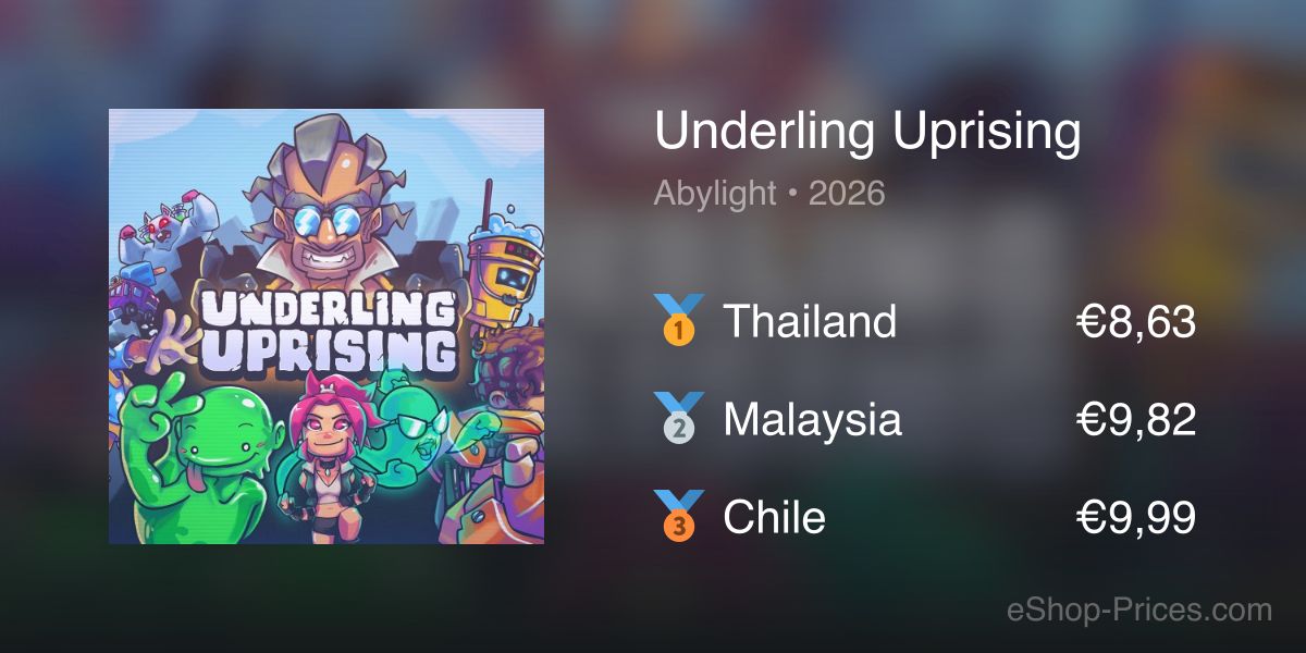 Underling Uprising | Cheapest eShop Price