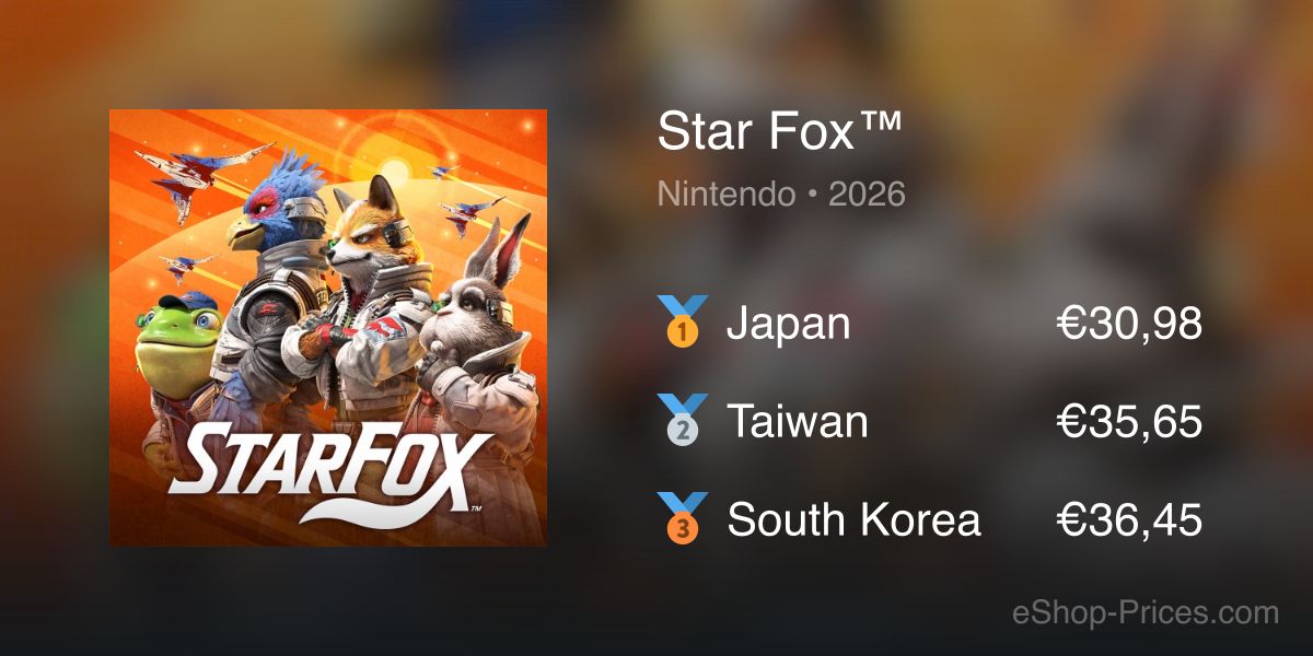 Star Fox™ | Cheapest eShop Price – Colombian Peso