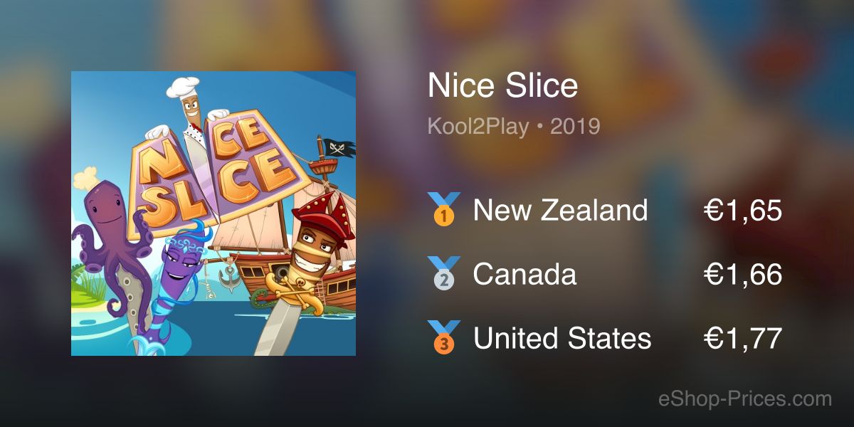 Nice Slice | Cheapest eShop Price