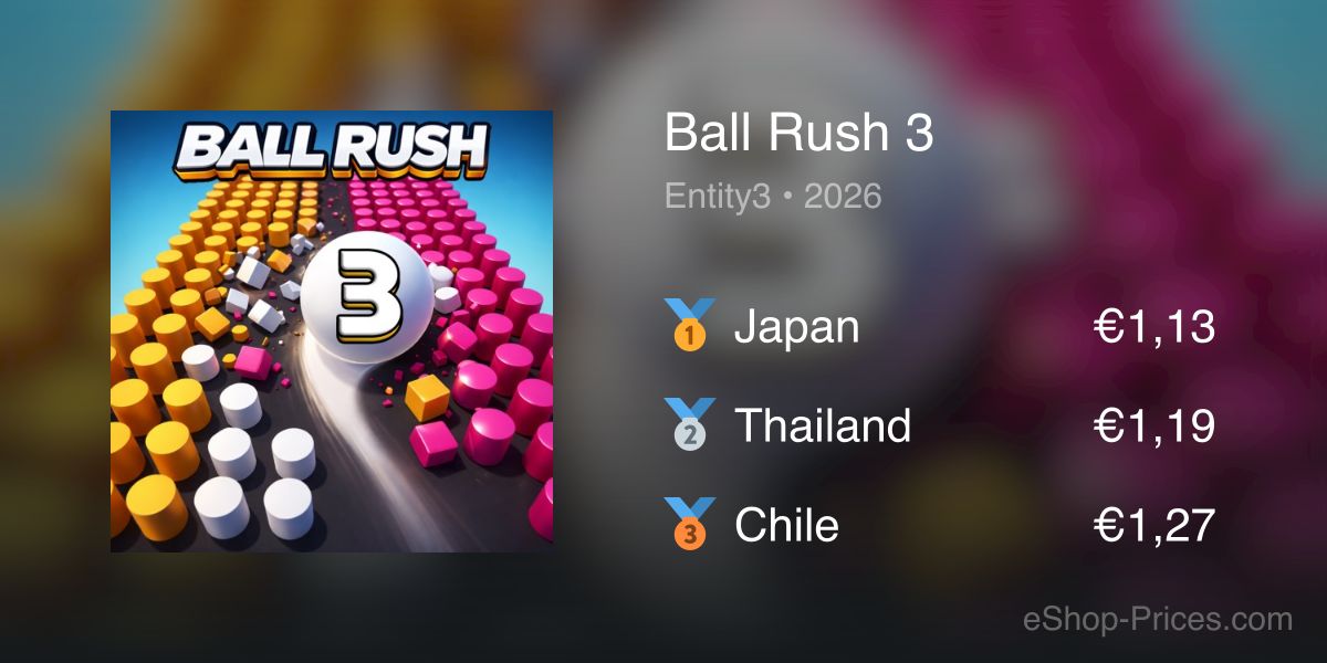 Ball Rush 3 | Cheapest eShop Price