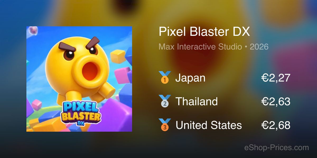 Pixel Blaster DX | Cheapest eShop Price