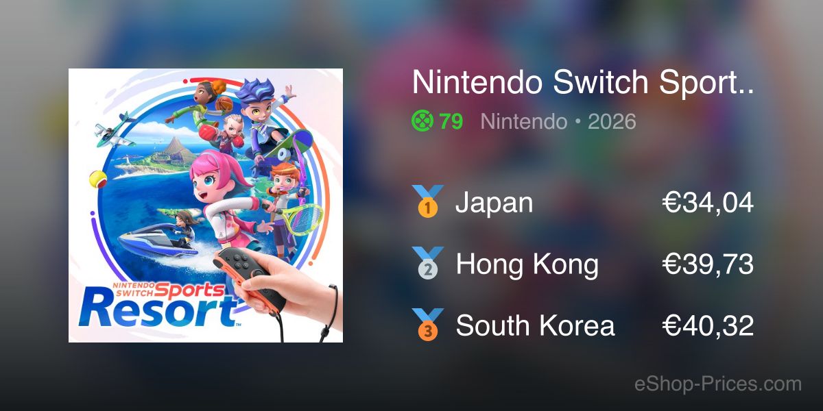 Krypton R Thai Nintendo Switch Sports Resort™ | Cheapest eShop Price – Thai Baht