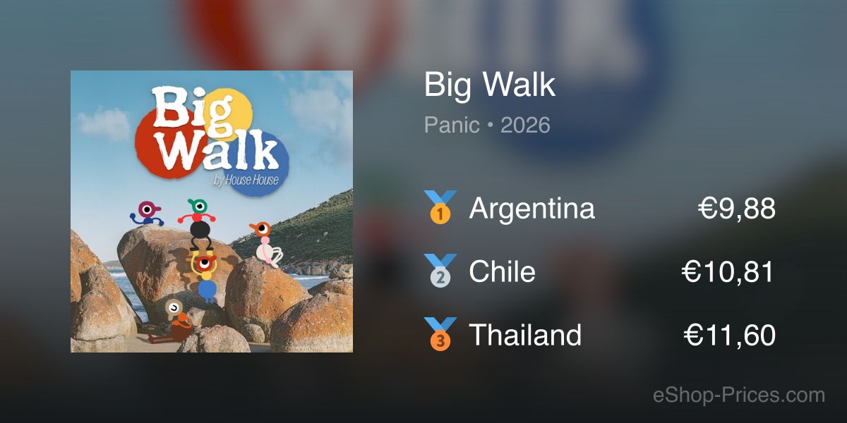 Big Walk | Cheapest eShop Price – Mexican Peso