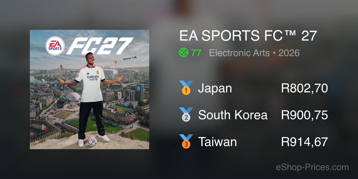 EA SPORTS FC™ 27 | Cheapest eShop Price – South African Rand