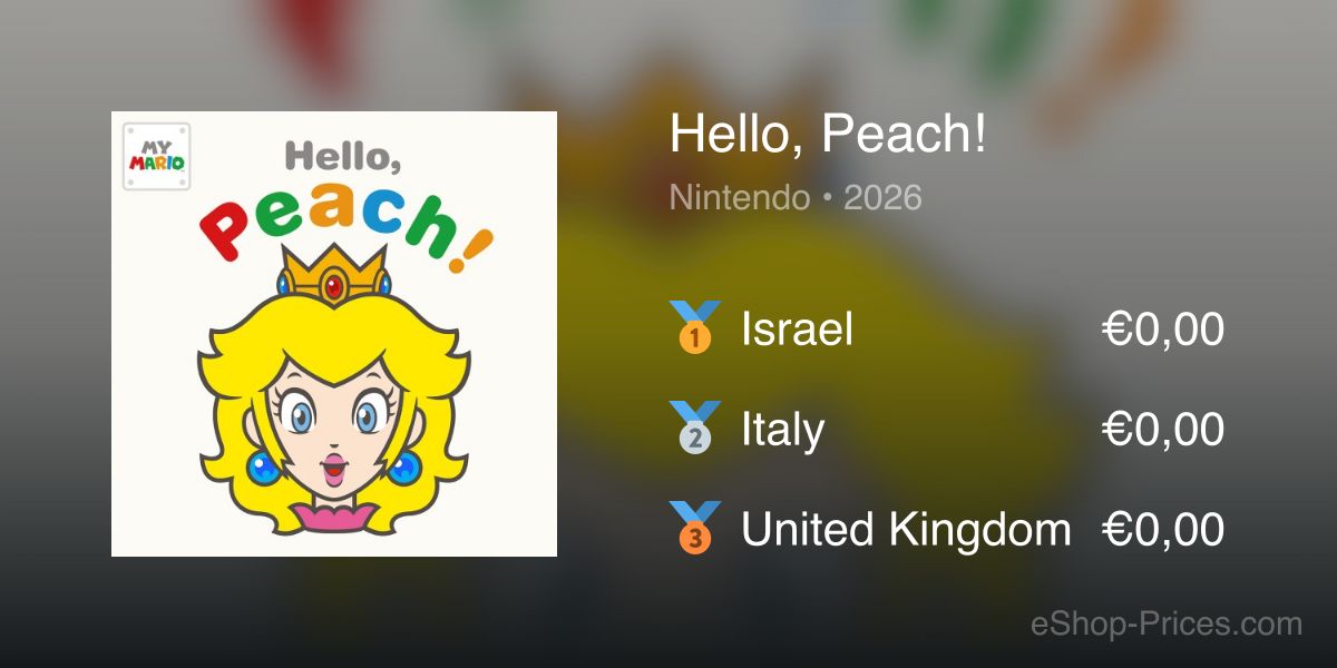 Krypton R Thai Hello, Peach! | Cheapest eShop Price – Thai Baht