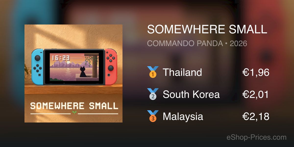 SOMEWHERE SMALL | Cheapest eShop Price – Chinese Renminbi Yuan