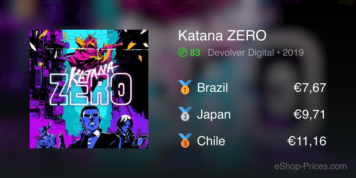 Katana zero nintendo sales eshop