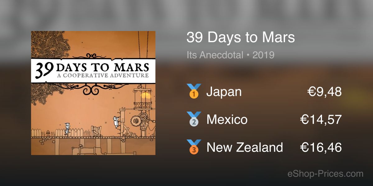 39 Days to Mars for Nintendo Switch - Nintendo Official Site