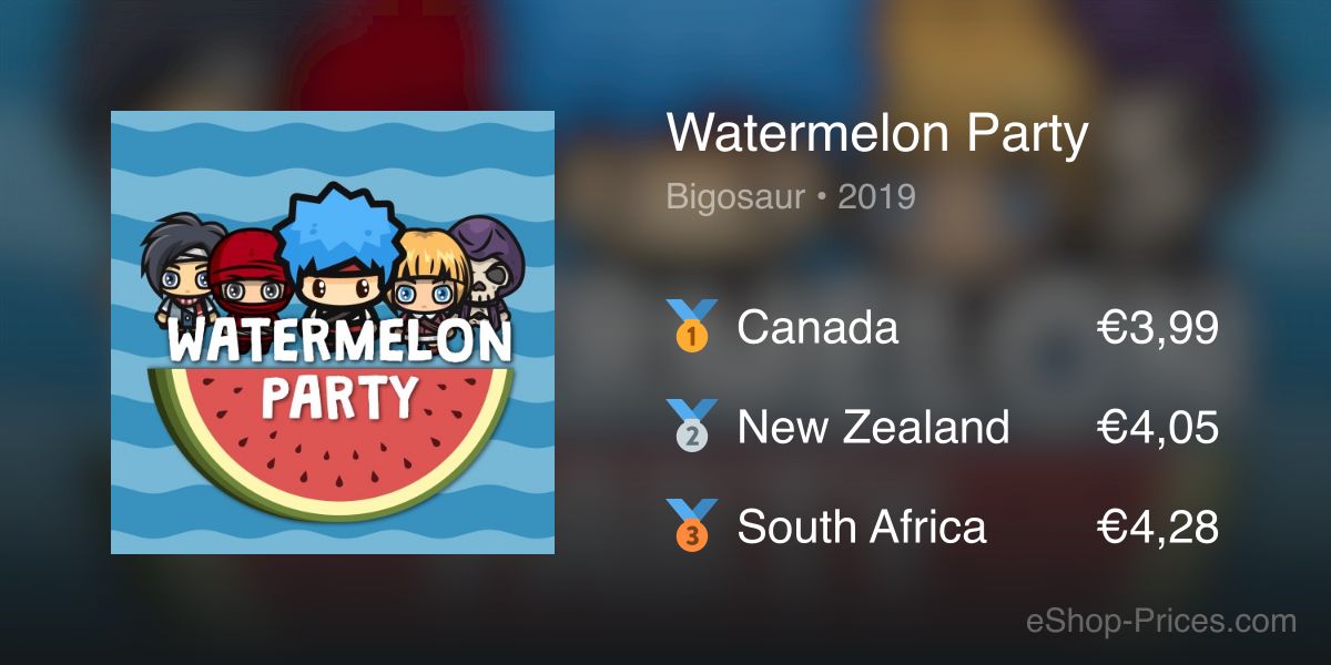 Watermelon Party | Cheapest eShop Price
