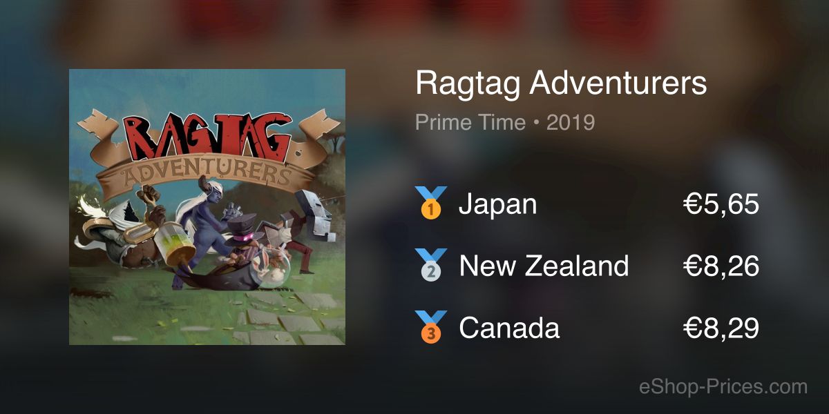 Ragtag Adventurers | Cheapest eShop Price