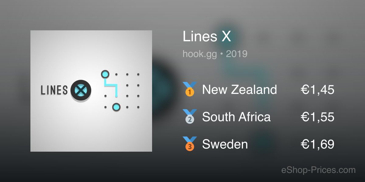 Lines X | Cheapest eShop Price